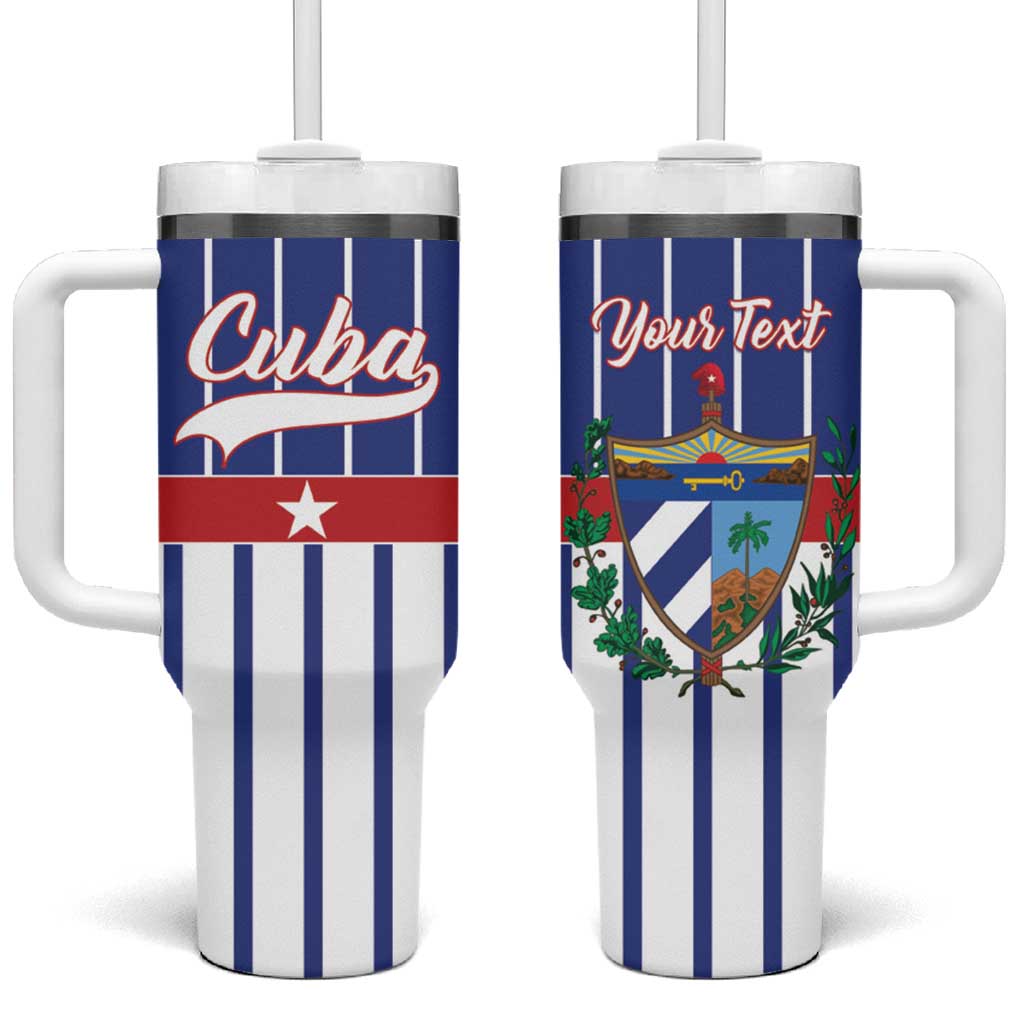 Personalized Cuba Tumbler With Handle Simple Sporty Style - Wonder Print Shop