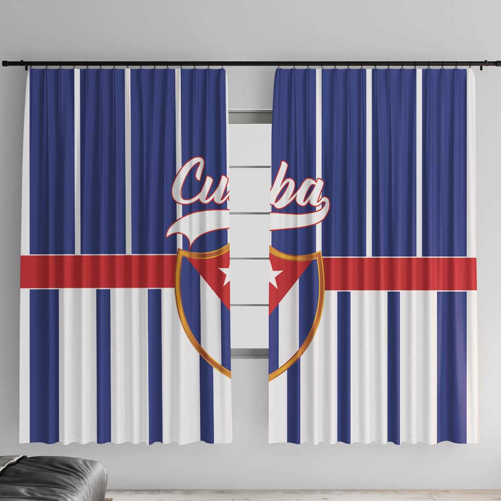 Cuba Window Curtain Simple Sporty Style - Wonder Print Shop