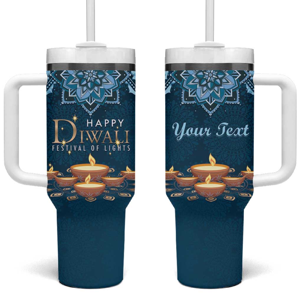 Personalized Diwali Tumbler With Handle Festival of Lights - Wonder Print Shop