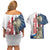 Happy Veterans Day Couples Matching Off Shoulder Short Dress and Hawaiian Shirt Honoring All Who Served - Wonder Print Shop