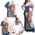 Happy Veterans Day Family Matching Off Shoulder Maxi Dress and Hawaiian Shirt Honoring All Who Served - Wonder Print Shop