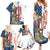 Happy Veterans Day Family Matching Summer Maxi Dress and Hawaiian Shirt Honoring All Who Served - Wonder Print Shop