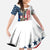 Happy Veterans Day Kid Short Sleeve Dress Honoring All Who Served - Wonder Print Shop