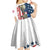 Happy Veterans Day Kid Short Sleeve Dress Honoring All Who Served - Wonder Print Shop