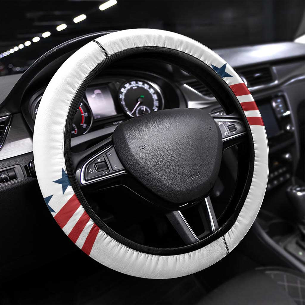 Happy Veterans Day Steering Wheel Cover Honoring All Who Served