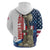 Happy Veterans Day Zip Hoodie Honoring All Who Served - Wonder Print Shop