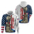 Happy Veterans Day Zip Hoodie Honoring All Who Served - Wonder Print Shop