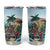 Personalized Aloha Hawaii Skeleton Tumbler Cup Tropical Summer Vibe - Wonder Print Shop