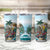 Personalized Aloha Hawaii Skeleton Tumbler Cup Tropical Summer Vibe - Wonder Print Shop