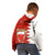 Bahrain Independence Day Kid Hoodie Bahrayn Coat Of Arms Floral Pattern - Wonder Print Shop