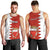 Bahrain Independence Day Men Tank Top Bahrayn Coat Of Arms Floral Pattern - Wonder Print Shop