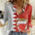 Bahrain Independence Day Women Casual Shirt Bahrayn Coat Of Arms Floral Pattern - Wonder Print Shop