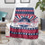 USA Christmas Blanket The Stars and Stripes Xmas Style