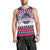 USA Christmas Men Tank Top The Stars and Stripes Xmas Style - Wonder Print Shop