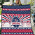 USA Christmas Quilt The Stars and Stripes Xmas Style - Wonder Print Shop