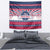 USA Christmas Tapestry The Stars and Stripes Xmas Style