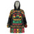 Make Every Month Black History Month Wearable Blanket Hoodie African Pattern