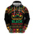 Make Every Month Black History Month Zip Hoodie African Pattern - Wonder Print Shop