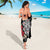 Taino Sun Tribal Sarong Tropical Hibiscus