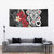 Taino Sun Tribal Tapestry Tropical Hibiscus