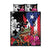 Boricua Taino Coqui Tropical Quilt Bed Set Puerto Rico Grunge Flag - Wonder Print Shop