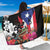 Boricua Taino Coqui Tropical Sarong Puerto Rico Grunge Flag