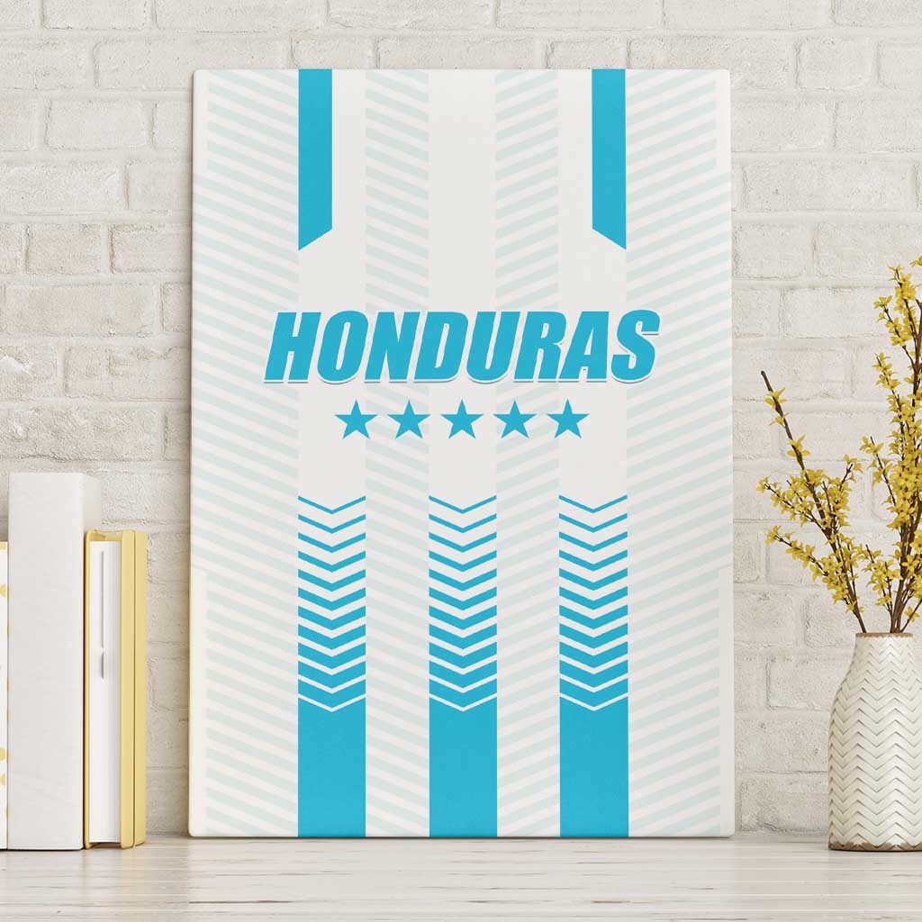 Honduras Football Canvas Wall Art Vamos Los Catrachos