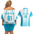 Custom Honduras Football Couples Matching Off Shoulder Short Dress and Hawaiian Shirt Vamos Los Catrachos