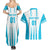 Custom Honduras Football Couples Matching Summer Maxi Dress and Hawaiian Shirt Vamos Los Catrachos