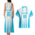 Custom Honduras Football Couples Matching Tank Maxi Dress and Hawaiian Shirt Vamos Los Catrachos