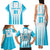 Custom Honduras Football Family Matching Tank Maxi Dress and Hawaiian Shirt Vamos Los Catrachos