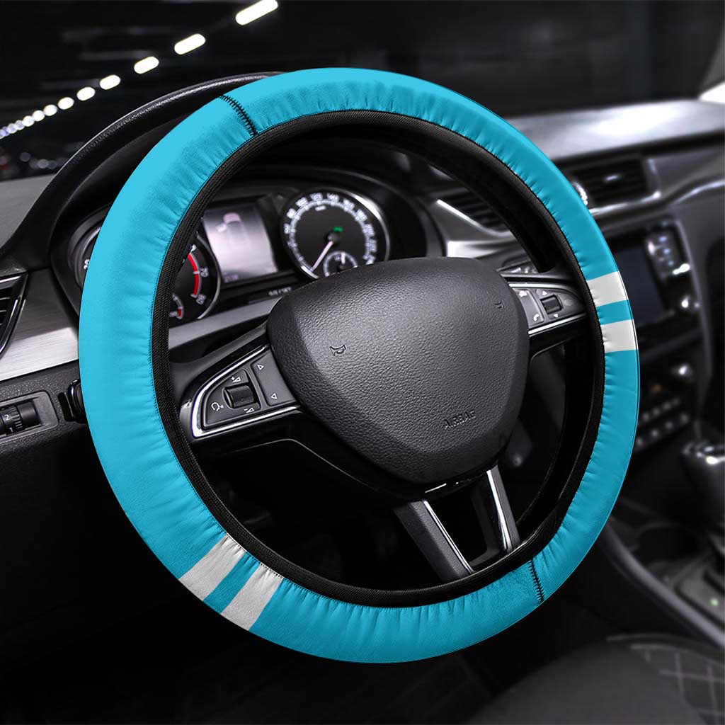 Honduras Football Steering Wheel Cover Vamos Los Catrachos