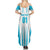 Custom Honduras Football Summer Maxi Dress Vamos Los Catrachos