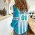 Custom Honduras Football Women Casual Shirt Vamos Los Catrachos