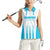 Custom Honduras Football Women Sleeveless Polo Shirt Vamos Los Catrachos