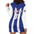 Custom Cuba Football Hoodie Dress Los Leones del Caribe