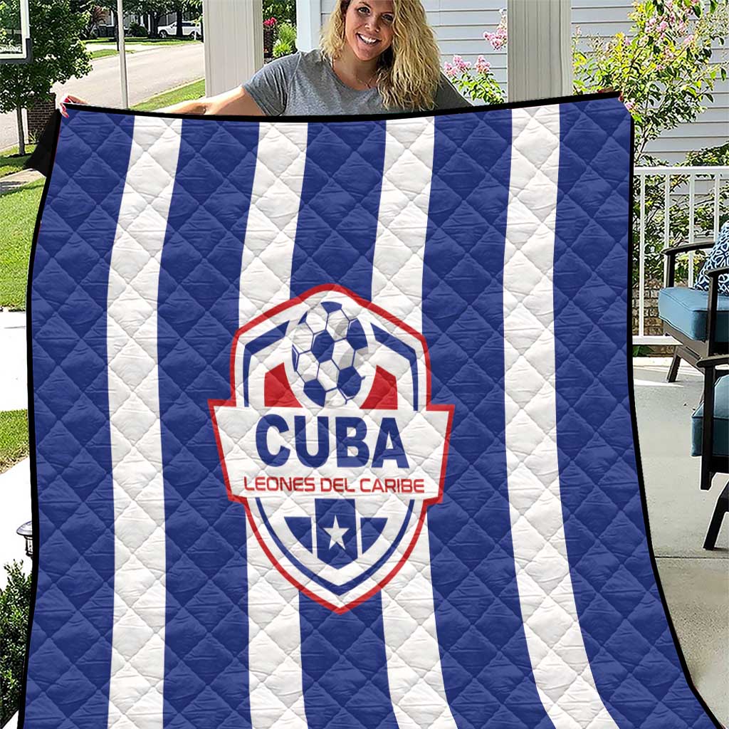 Cuba Football Quilt Los Leones del Caribe