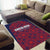 Costa Rica Football Area Rug Los Ticos Unique Pattern