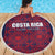 Costa Rica Football Beach Blanket Los Ticos Unique Pattern