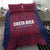 Costa Rica Football Bedding Set Los Ticos Unique Pattern