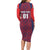 Custom Costa Rica Football Family Matching Long Sleeve Bodycon Dress and Hawaiian Shirt Los Ticos Unique Pattern