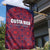 Costa Rica Football Garden Flag Los Ticos Unique Pattern