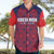 Custom Costa Rica Football Hawaiian Shirt Los Ticos Unique Pattern