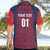 Custom Costa Rica Football Hawaiian Shirt Los Ticos Unique Pattern