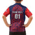 Custom Costa Rica Football Kid Hawaiian Shirt Los Ticos Unique Pattern