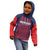 Custom Costa Rica Football Kid Hoodie Los Ticos Unique Pattern