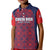 Custom Costa Rica Football Kid Polo Shirt Los Ticos Unique Pattern