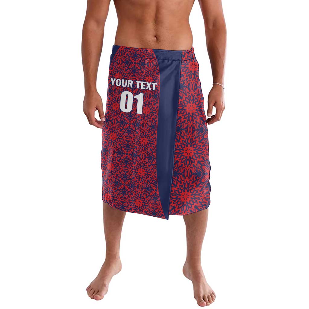 Custom Costa Rica Football Lavalava Los Ticos Unique Pattern