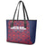 Costa Rica Football Leather Tote Bag Los Ticos Unique Pattern