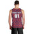 Custom Costa Rica Football Men Tank Top Los Ticos Unique Pattern